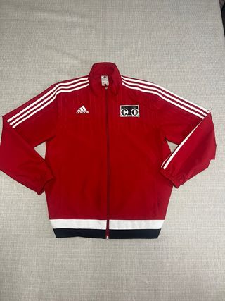 Chaqueta Cortavientos Adidas Roja 2016
