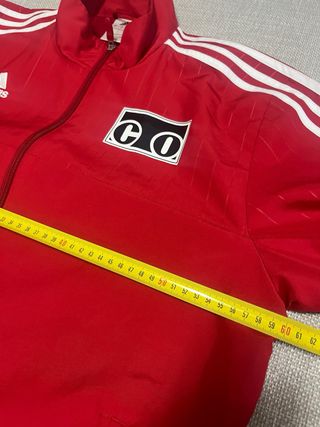 Chaqueta Cortavientos Adidas Roja 2016