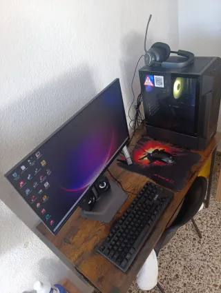 PC Gaming RX 9060XT 16GB/ 32GB RAM DDR5 6000mhz