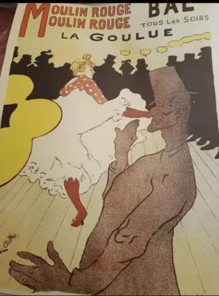 Póster Moulin Rouge La Goulue