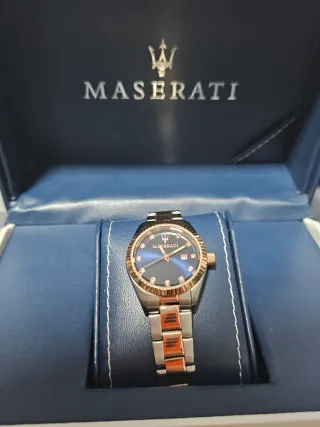 Reloj Maserati Mujer Oro y Plata