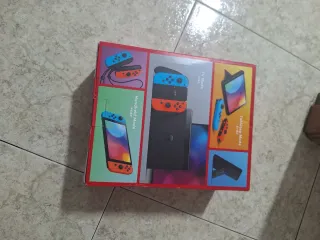 Nintendo Switch OLED Azul/Naranja