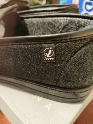 Zapatos Javer Negros/Gris