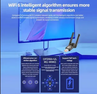 Adattatore USB WiFi 6 AX900