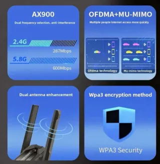 Adattatore USB WiFi 6 AX900