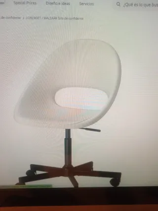 Silla de oficina IKEA Malskar