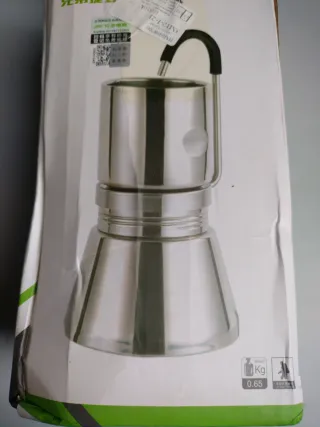 Cafetera para camping Italiana Acero Inoxidable