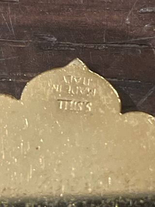 Collana con ciondolo fiore smaltato