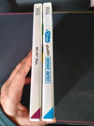 Lote 2 Giochi Wii: Wii Fit Plus e uDraw Studio