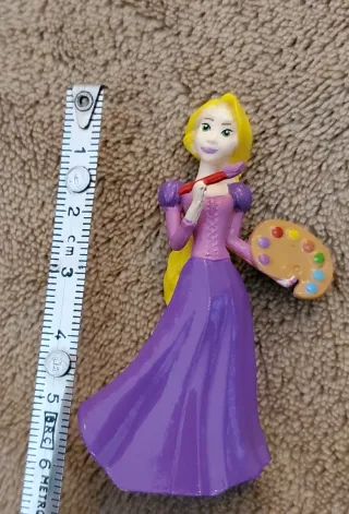 Figura Rapunzel Disney 6cm Pintora