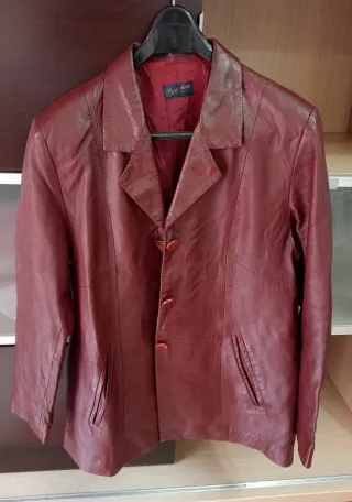 Chaqueta de cuero Pepe Nieto Roja