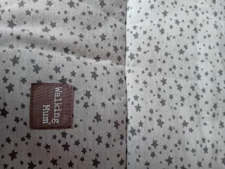 Saco Carro Bebé Gris Estrellas Walking Mum