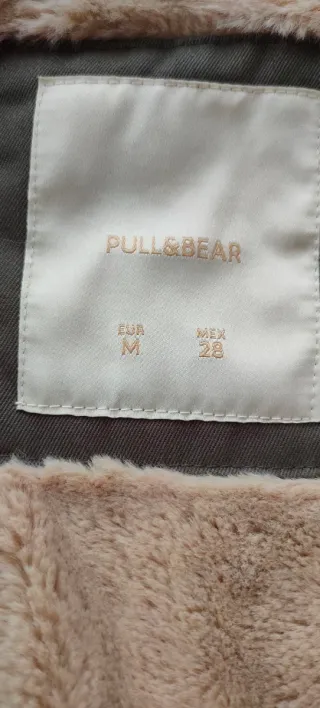 Parka Mujer Verde Militar con Capucha