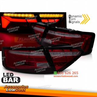 Faros traseros LED rojo para AUDI A5 11-16