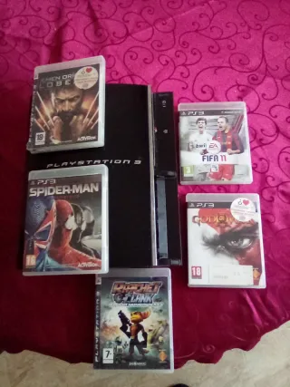 PlayStation 3 + 5 Juegos