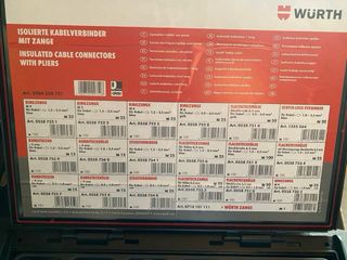 Caja terminales elétricos Wurth