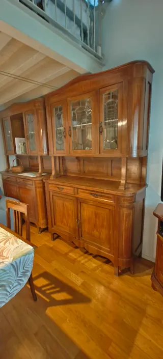 2 Credenze ciliegio inizio '900