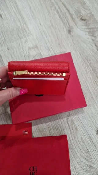 Cartera Carolina Herrera Roja