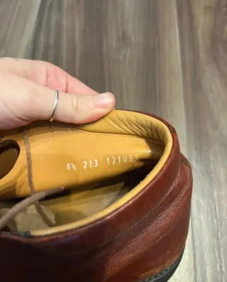 Polacchine marroni uomo