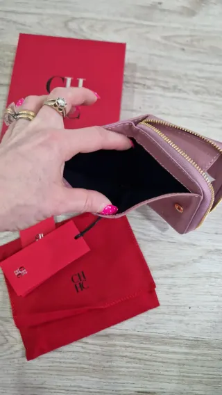 Cartera Carolina Herrera rosa