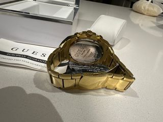 Reloj Guess original cristales Swarovski – Dorado