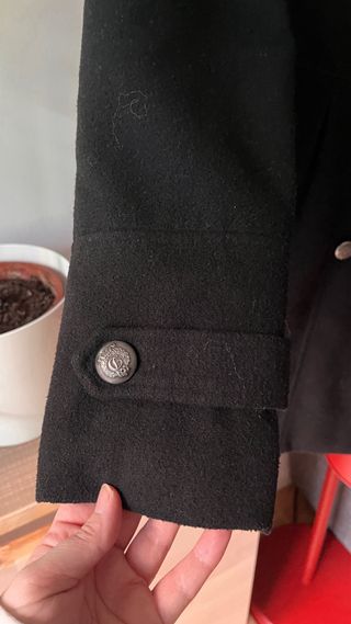 Abrigo militar negro Derek Heart Talla M