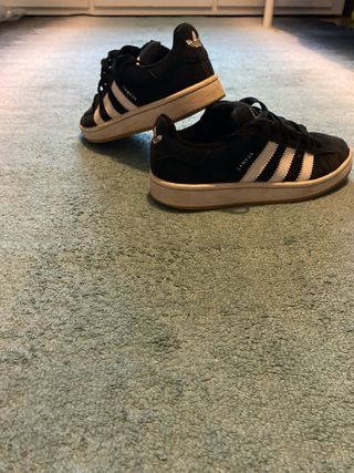 Adidas Campus Negras Talla 38 y medio