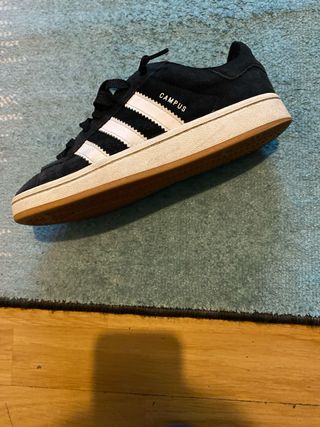 Adidas Campus Negras Talla 38 y medio