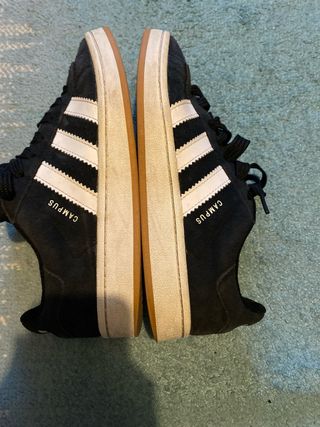 Adidas Campus Negras Talla 38 y medio