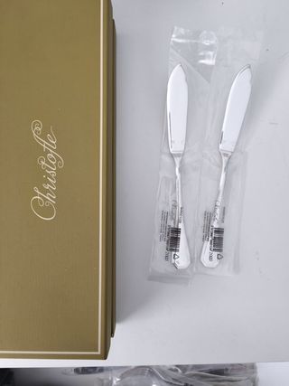 Christofle Plata Cubiertos Set