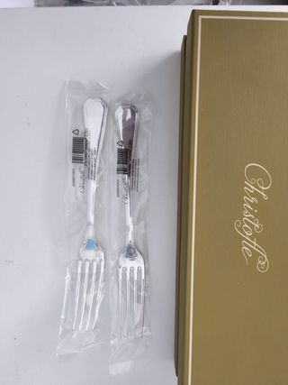 Christofle Plata Cubiertos Set