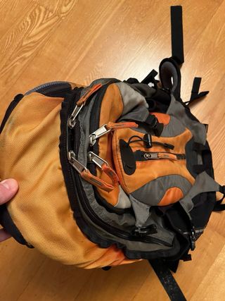 Mochila Artiach Montaña 25-30L Gris/Naranja