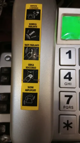 Telefono Brondi per anziani e ipovedenti