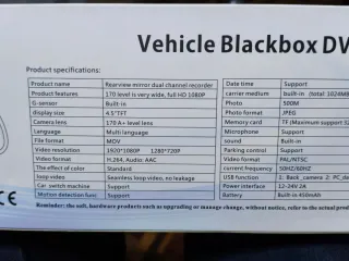 Espejo Retrovisor Dashcam