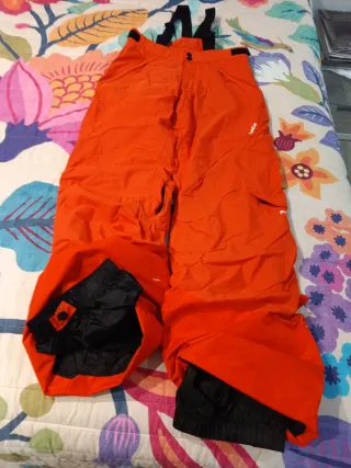 Pantalones de esquí naranjas 14 años, tengo dos