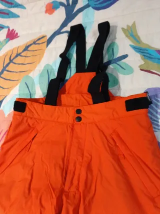 Pantalones de esquí naranjas 14 años, tengo dos