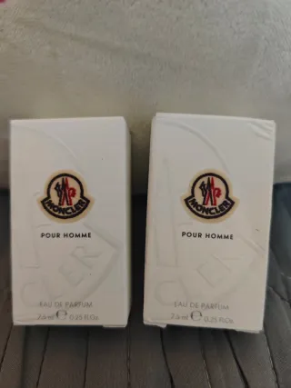 Moncler Pour Homme Eau de Parfum 7.5ml x2