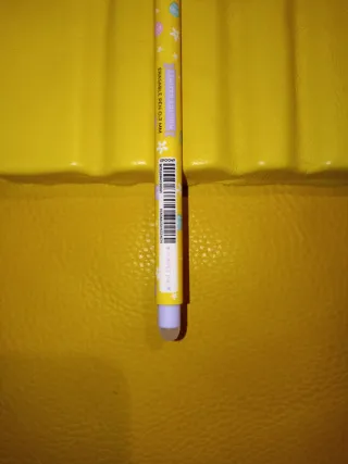 Penna Legami Gialla con Decorazioni