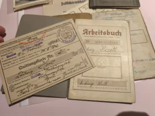 Lote Soldbuch Wehrpass Soldado Jager Rusia medalla