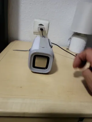 Altavoz Bluetooth T&G Portátil Gris/Blanco