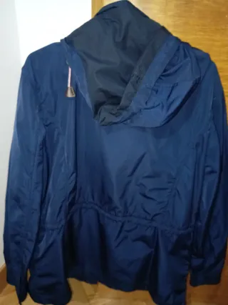 Parka El Ganso azul entretiempo