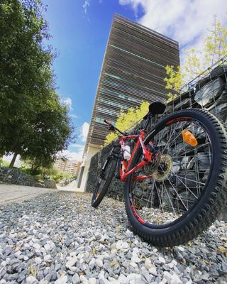 Bicicleta Montaña Merida Roja Big seven