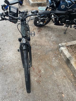 Bicicleta Eléctrica Gris