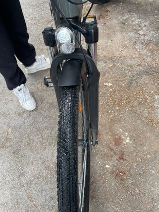 Bicicleta Eléctrica Gris