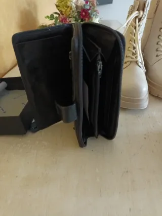 Portafoglio Piquadro donna nero