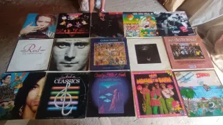 Lote 425 LPs + 95 Singles Vinilo