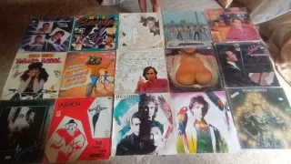 Lote 425 LPs + 95 Singles Vinilo