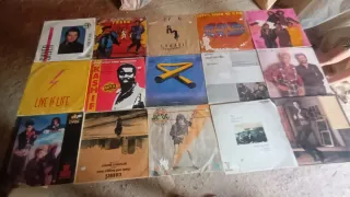 Lote 425 LPs + 95 Singles Vinilo