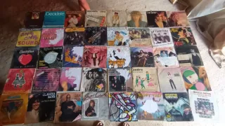 Lote 425 LPs + 95 Singles Vinilo