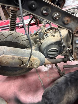 Motor Piaggio Typhoon 14000 km